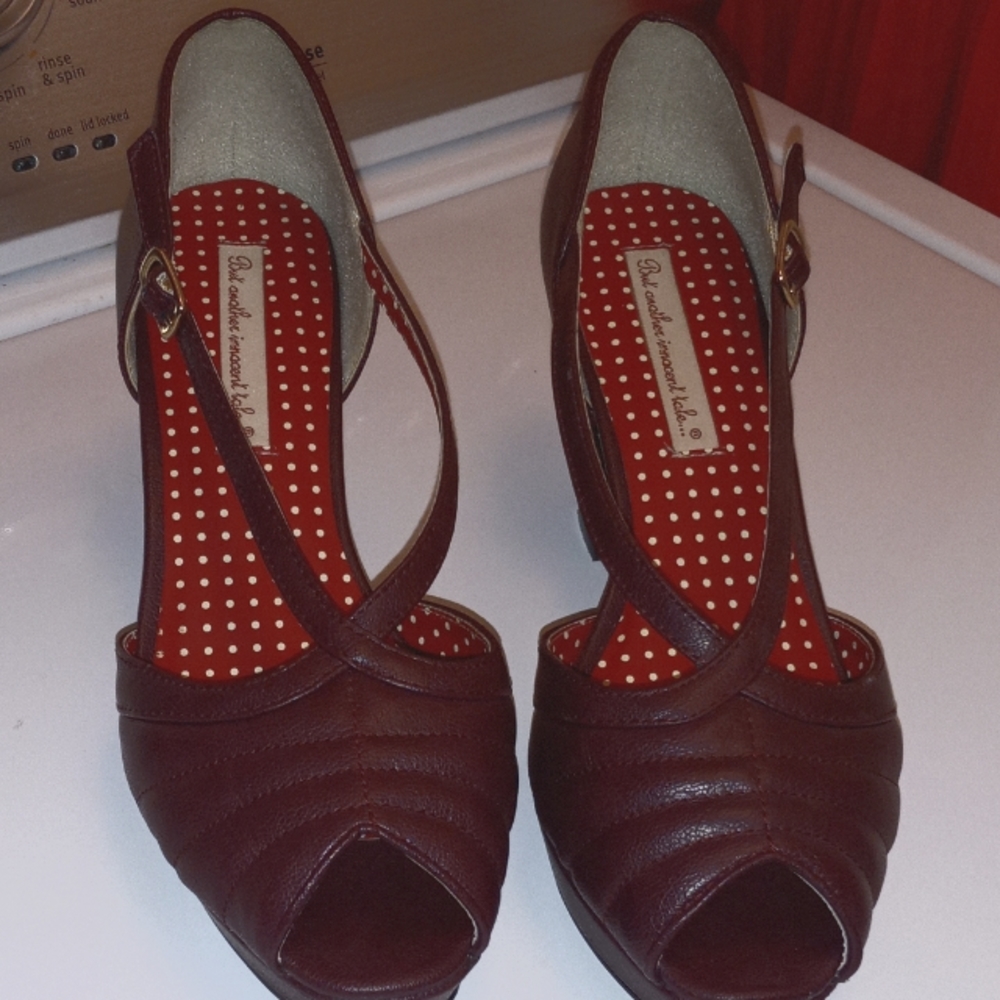 Plum B.A.I.T. heels